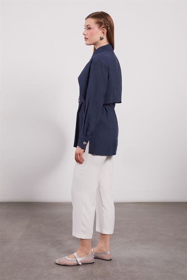 Asimetrik Katmanlı Gömlek