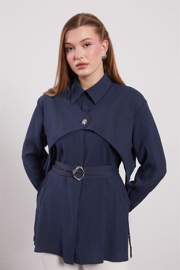 Asimetrik Katmanlı Gömlek