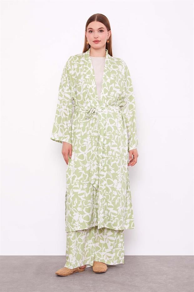 Asit Kimono Pantolon Takım
