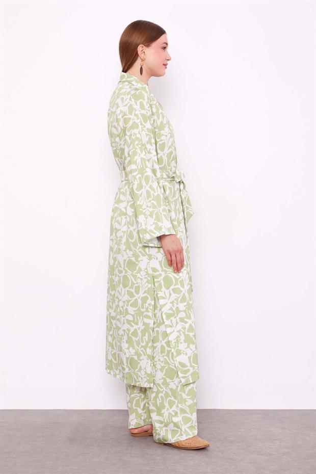 Asit Kimono Pantolon Takım
