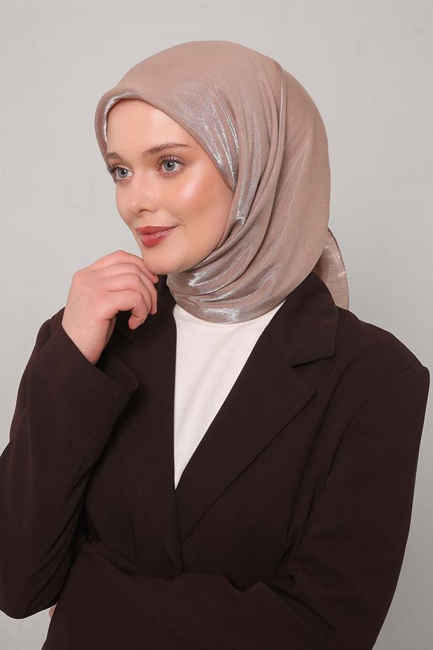 Bakır Pırıltı Eşarp