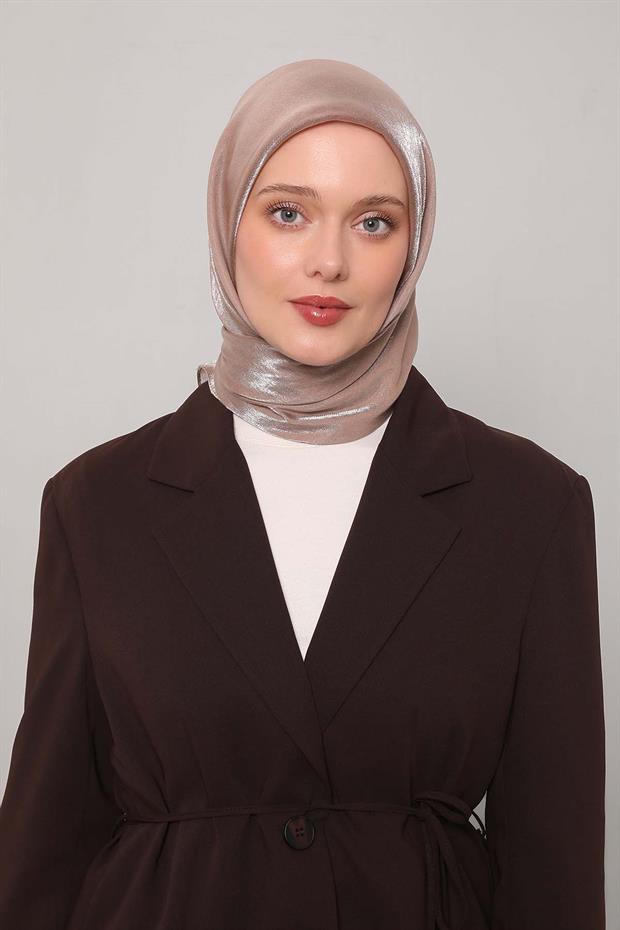Bakır Pırıltı Eşarp