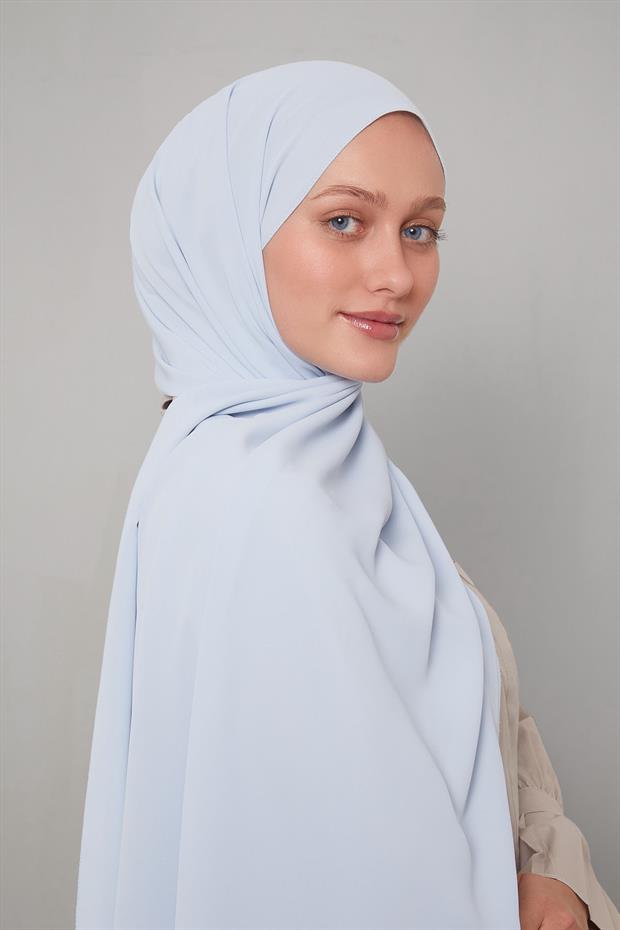 Bebe Mavisi Dokulu Tensel Şal