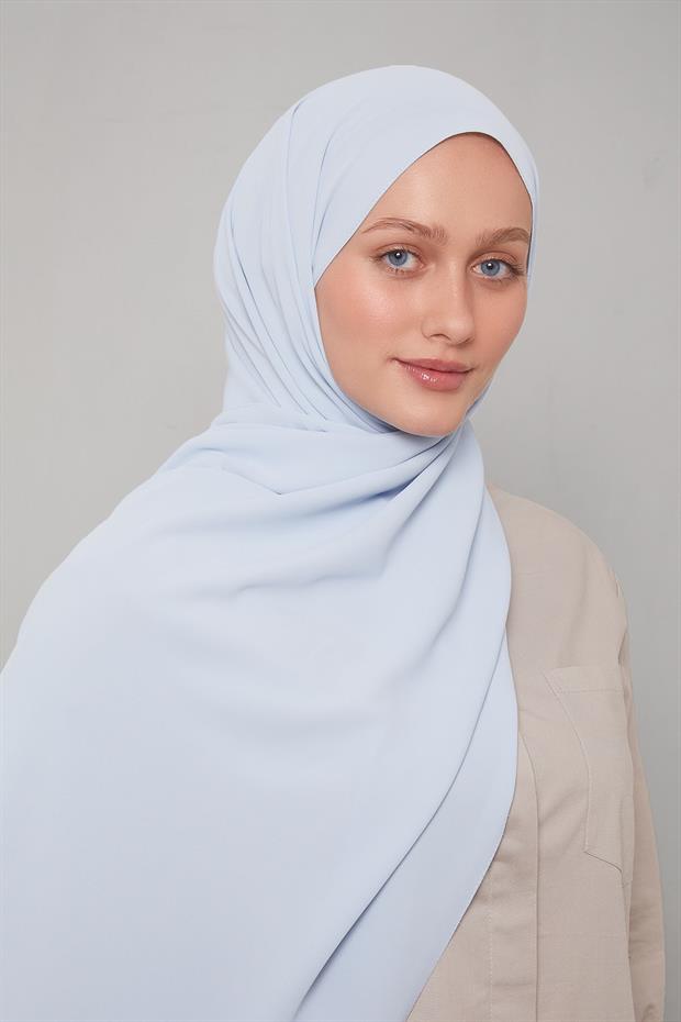 Bebe Mavisi Dokulu Tensel Şal