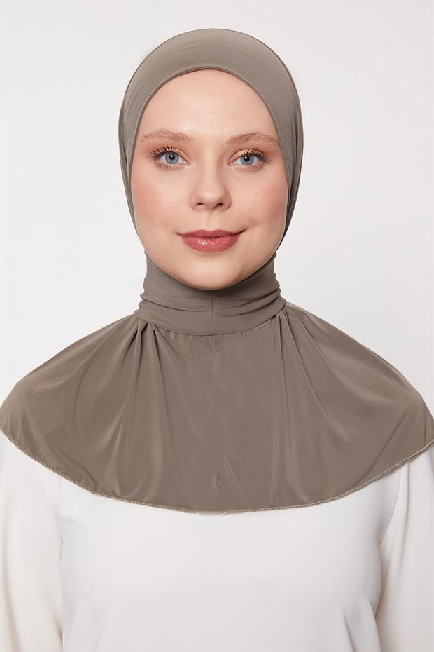 Bej Pratik Spor Çıtçıt Şal Bone