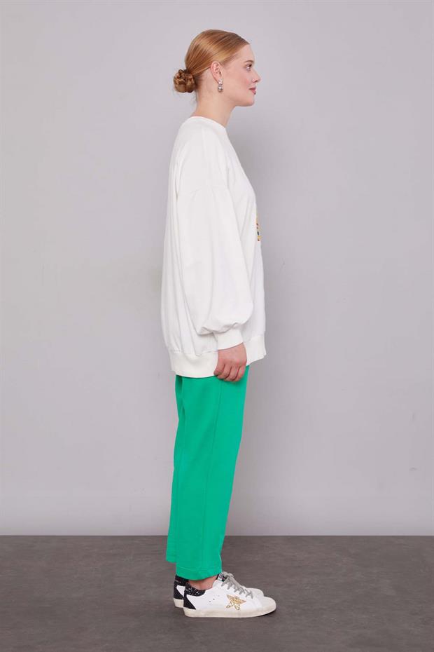 Benetton Belli Lastikli Cepli Spor Pantolon