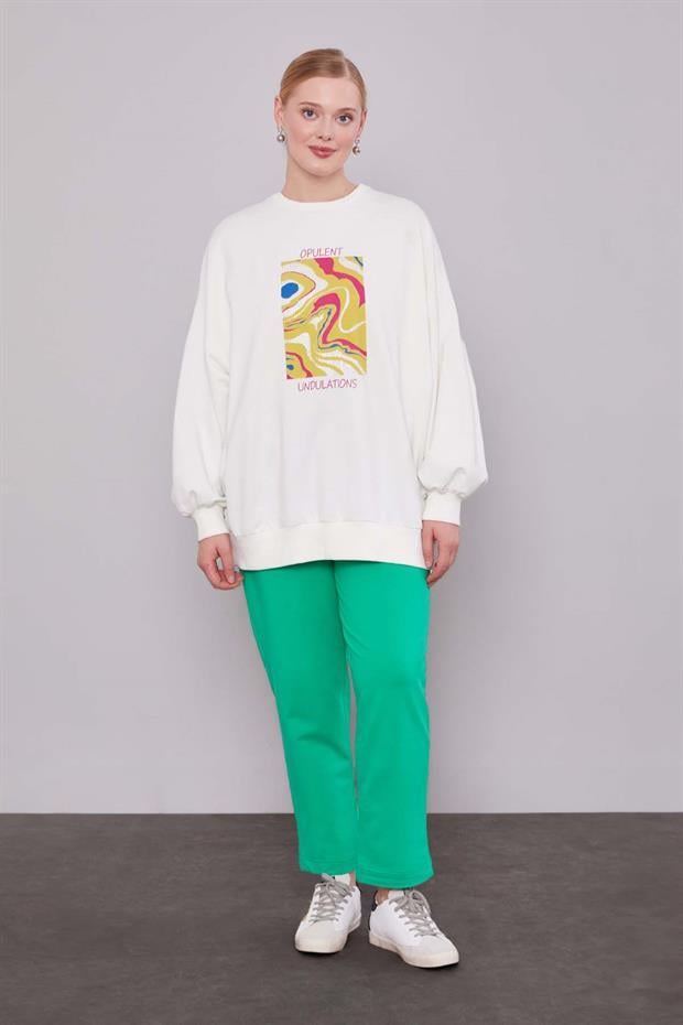 Benetton Belli Lastikli Cepli Spor Pantolon