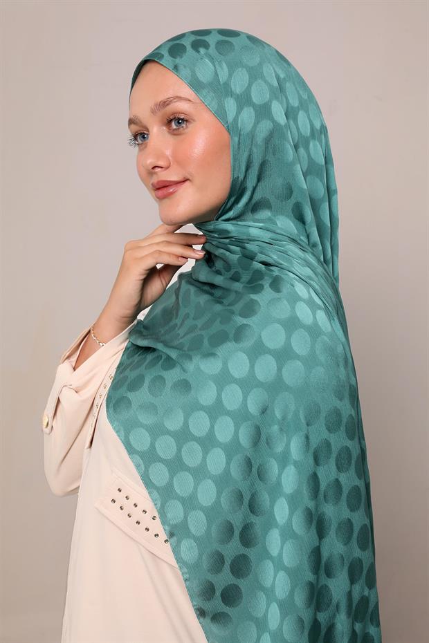 Benetton Benek Desenli Jakar Capri Şal