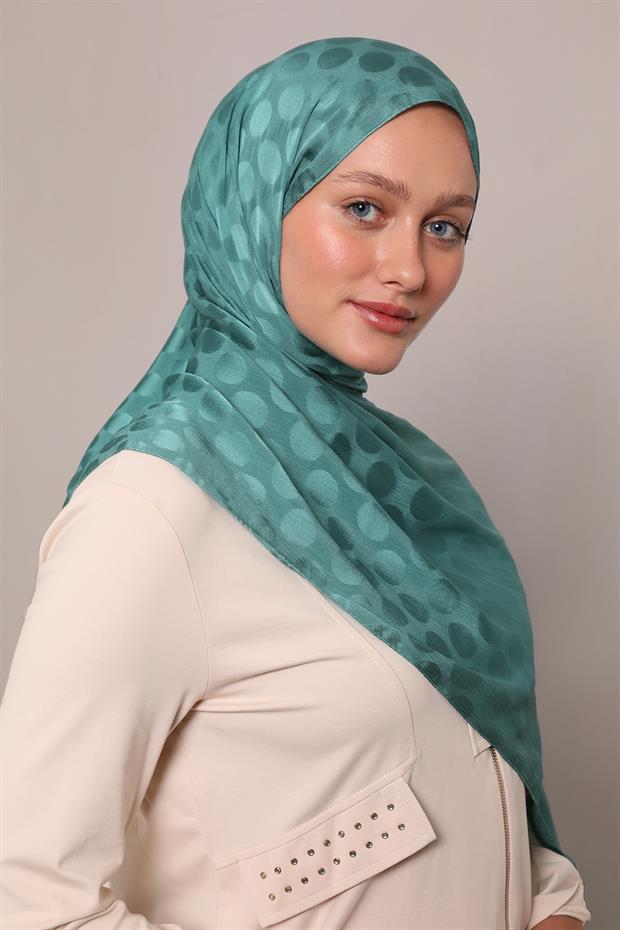 Benetton Benek Desenli Jakar Capri Şal