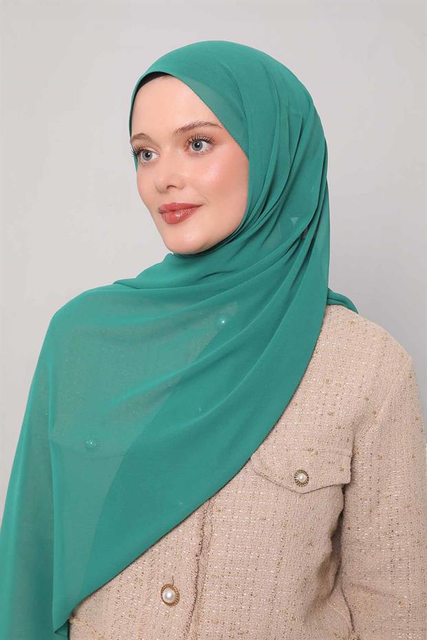 Benetton Lux Şifon Şal