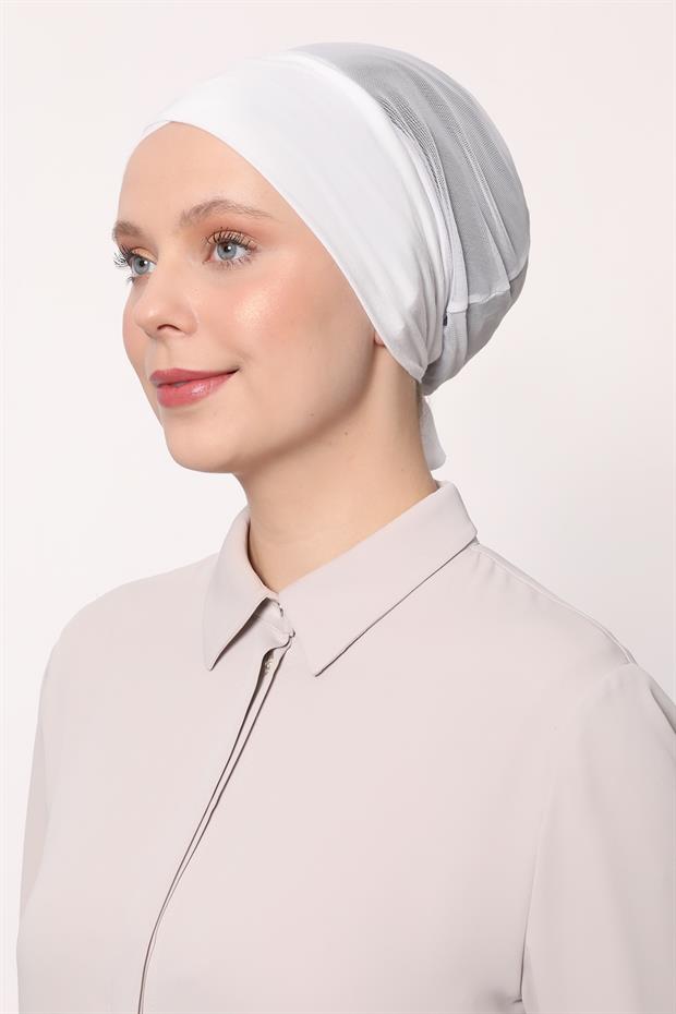 Beyaz Climafit Çapraz Bone