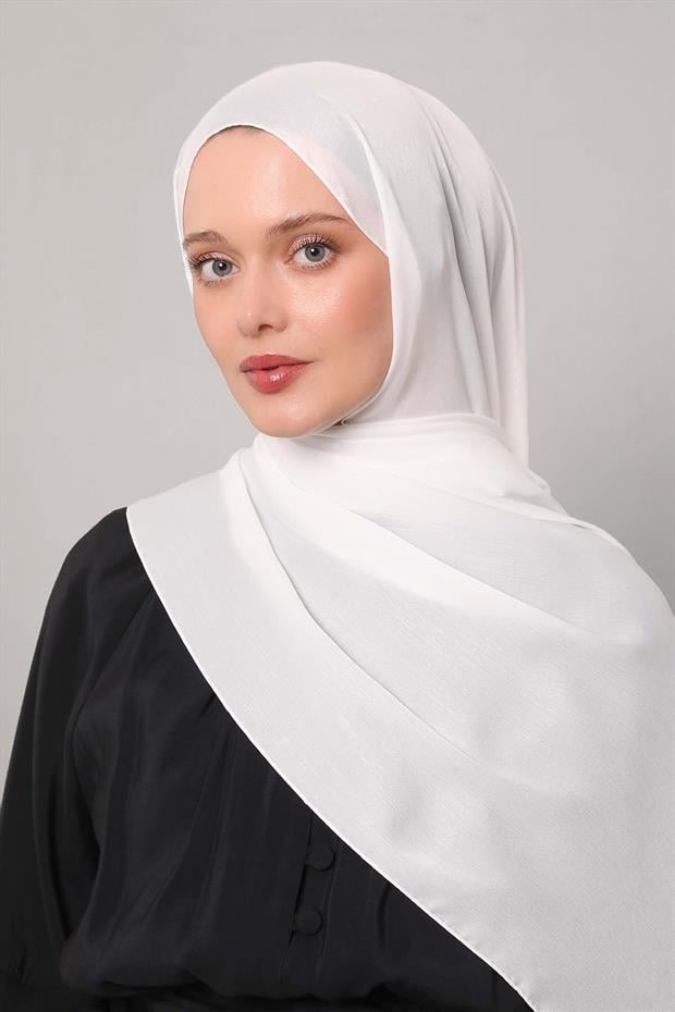 Beyaz Simli Elmas Şal