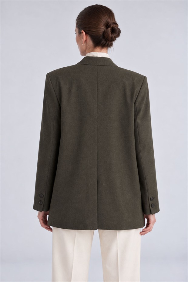 Blazer Ceket Kahve