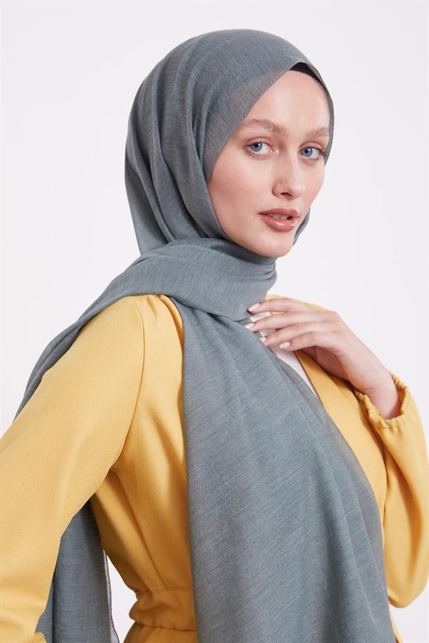 Çağla Yeşili Arlyn Düz Şal