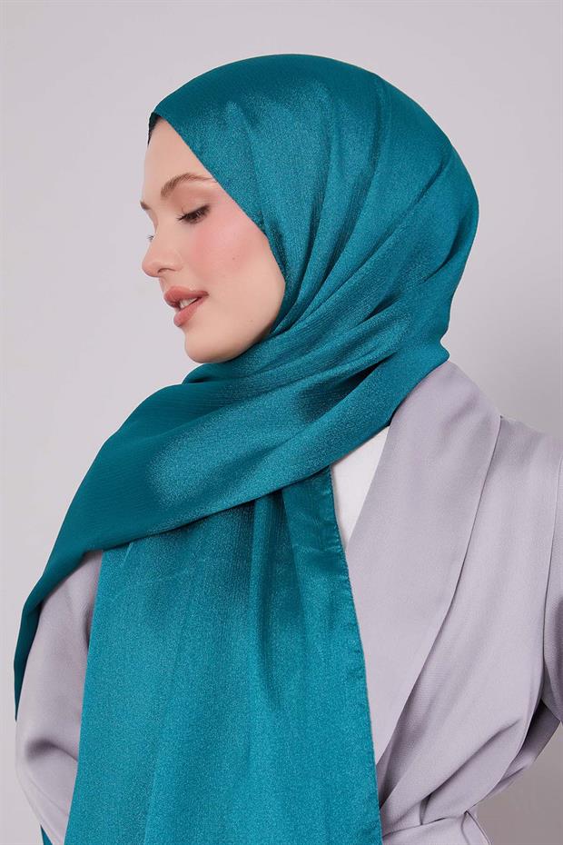 Çağla Yeşili Cristal Yoryo Şal