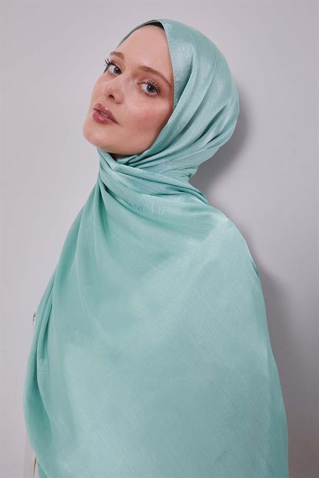 Çağla Yeşili Janjan Şal