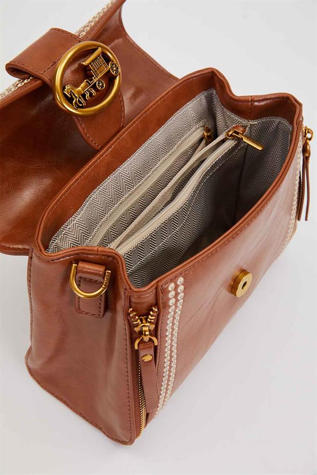 Camel Aksesuar Kilitli El Çantası