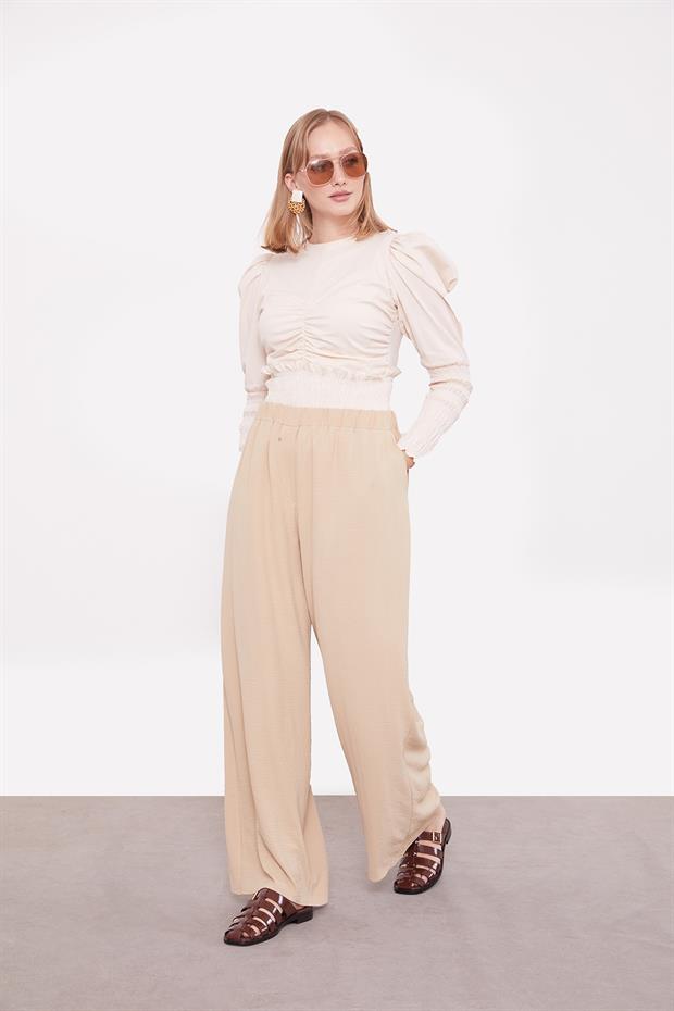 Camel Bol Paça Aerobin Pantolon