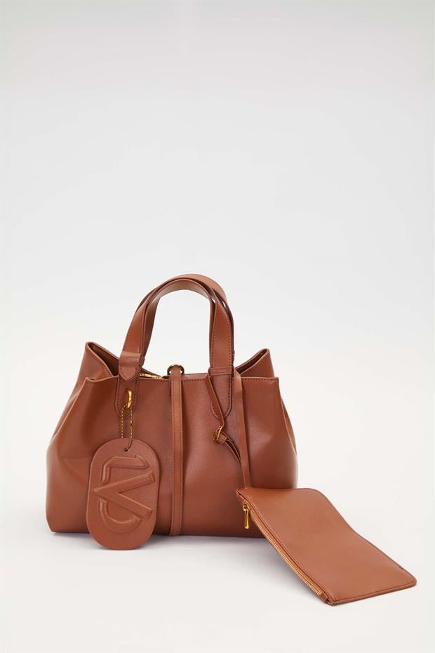 Camel Cüzdan Detaylı El Çantası