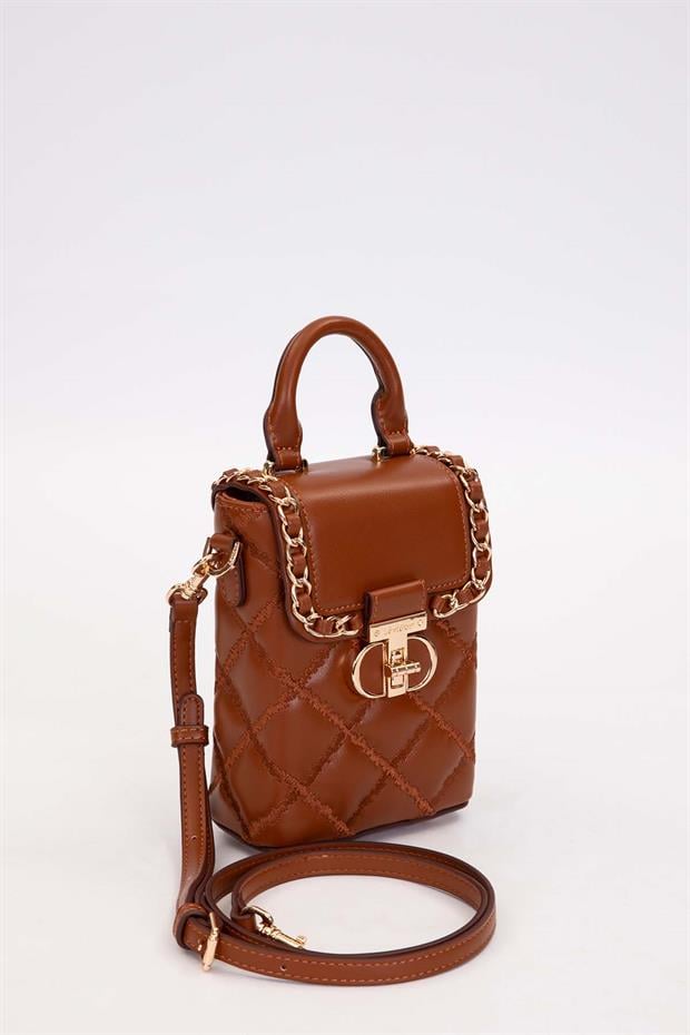 Camel Dikdörtgen Form El Çantası