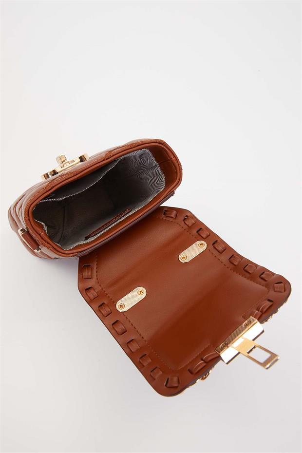 Camel Dikdörtgen Form El Çantası