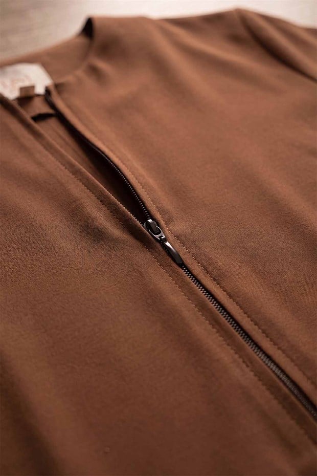 Geniş Etekli Ferace Camel