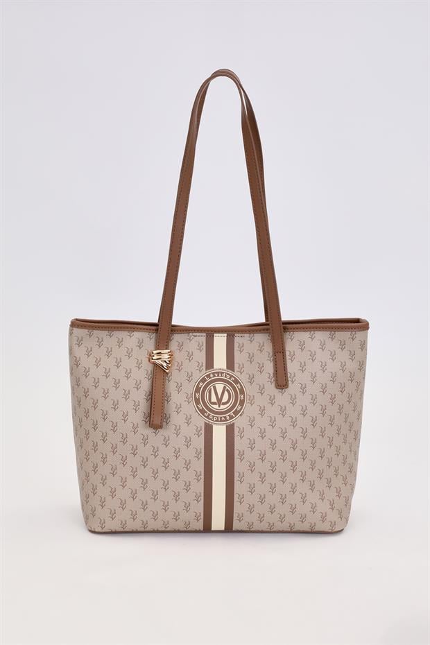 Camel Gold Akseusar Detaylı Omuz Çantası