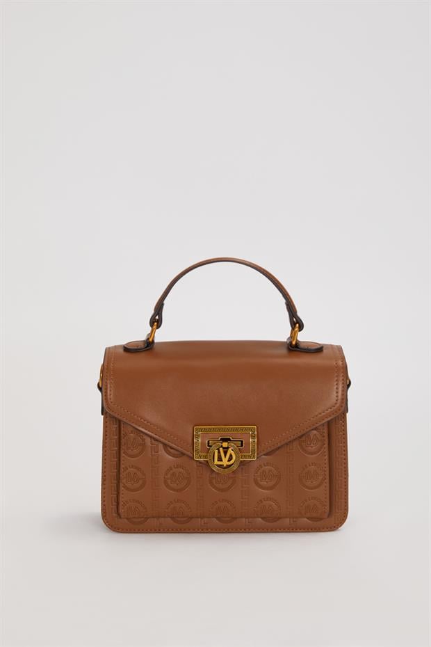 Camel Kare Form El Çantası