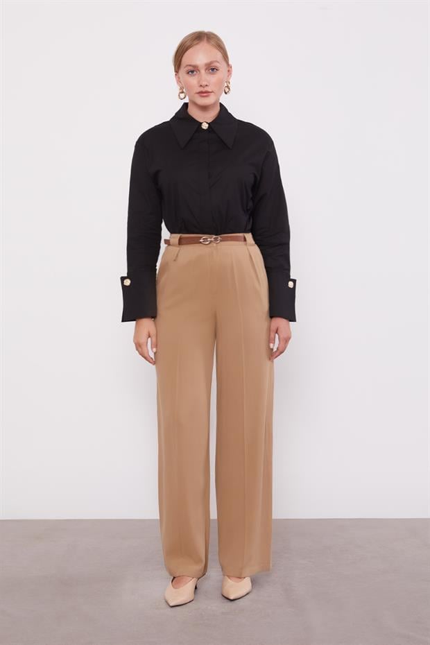 Camel Kemerli Palazzo Pantolon