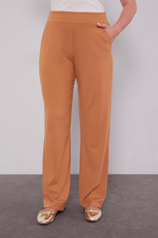 Camel Kenar Desen Detaylı Taşlı İkili Takım