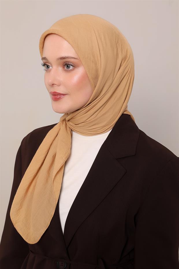 Camel Lux Pamuk Cazz Eşarp