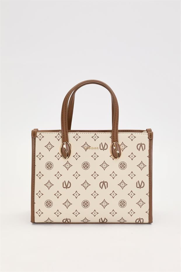 Camel LVD Baskılı El Çantası