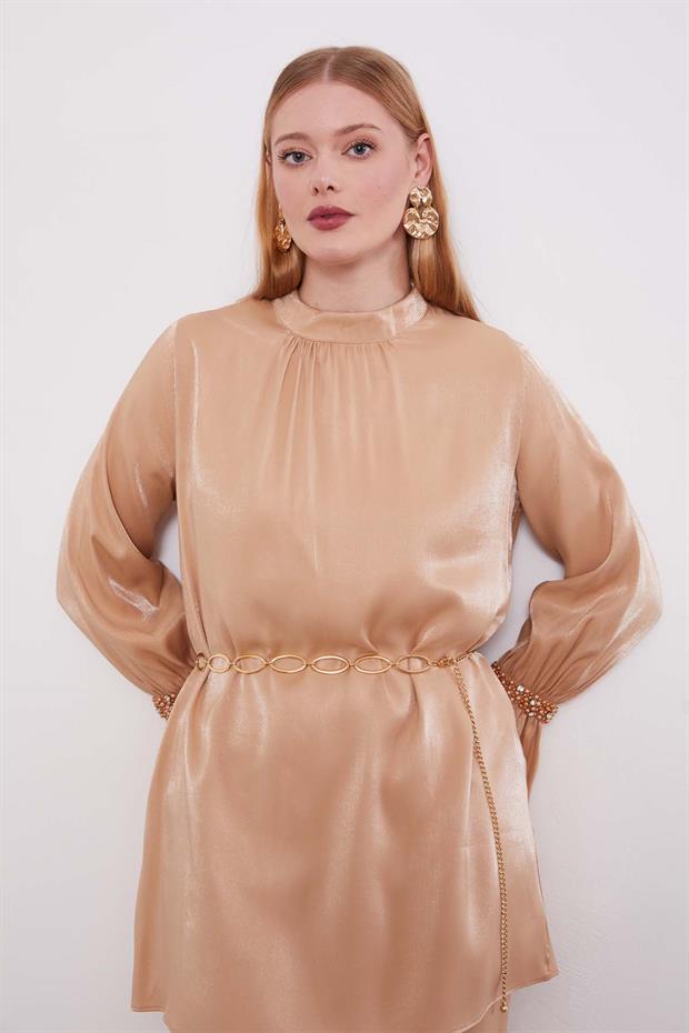 Camel Taş Detaylı İkili Takım