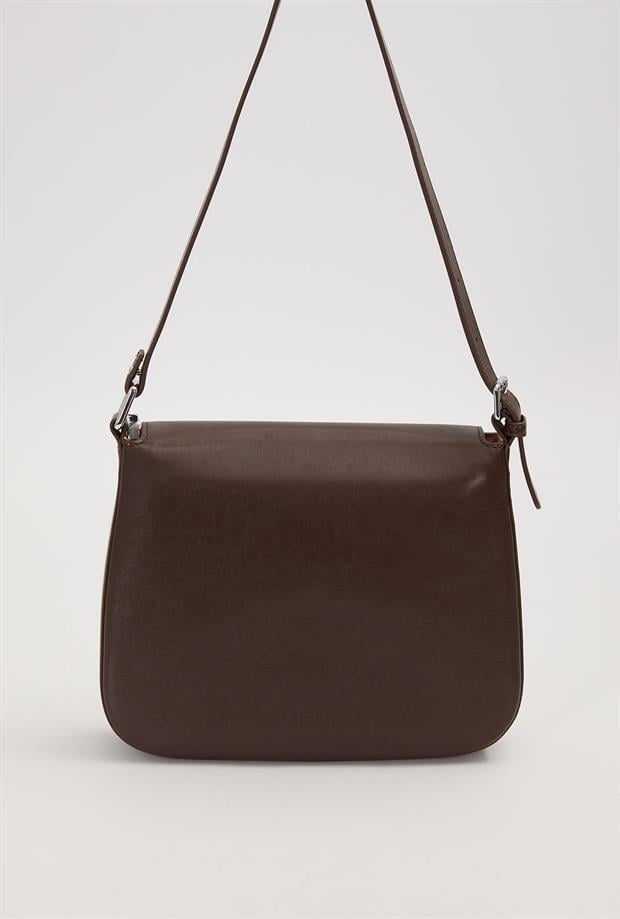 Camel Tavşan Charm Detaylı Omuz Çantası