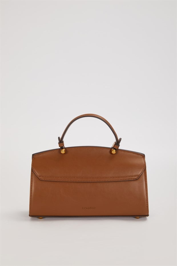 Camel Yuvarlak Lvd Kilitli El Çantası