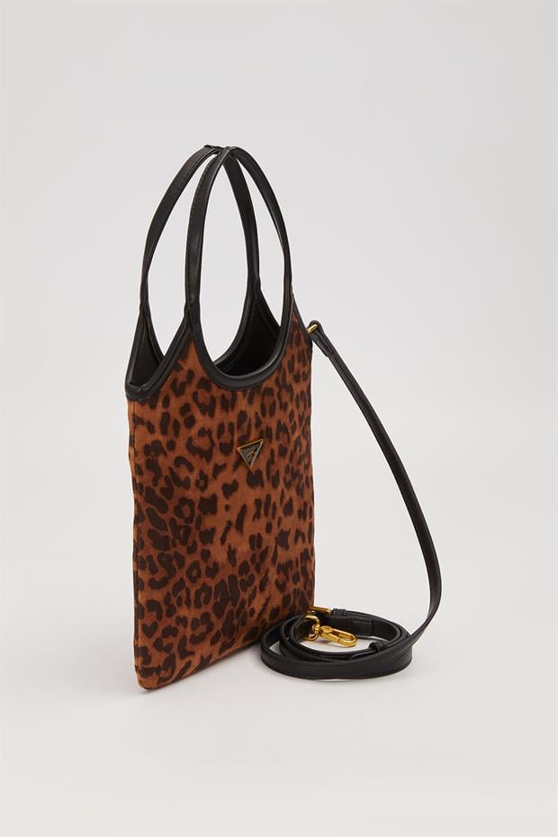 Deri Askı Detaylı El Çantası