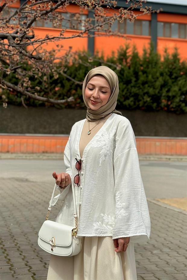 Fıstık Yeşili Çift Taraflı Twill İpek Eşarp