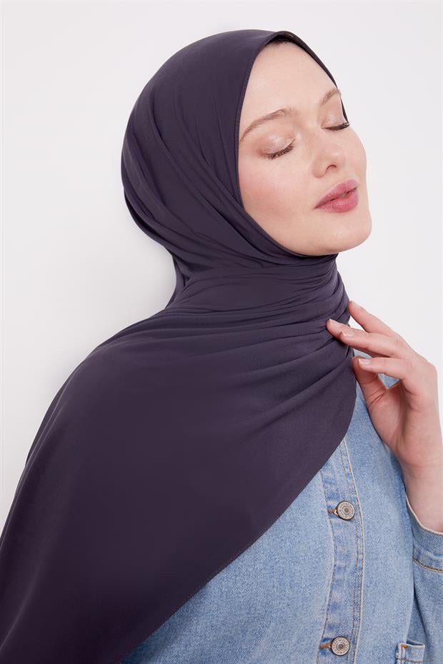 Füme Düz Sandy Şal