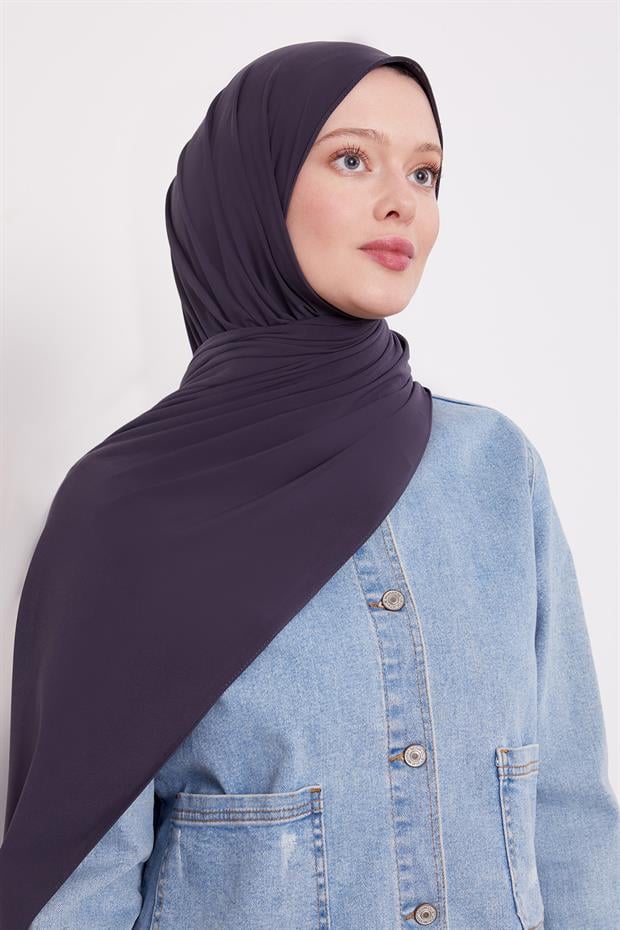 Füme Düz Sandy Şal