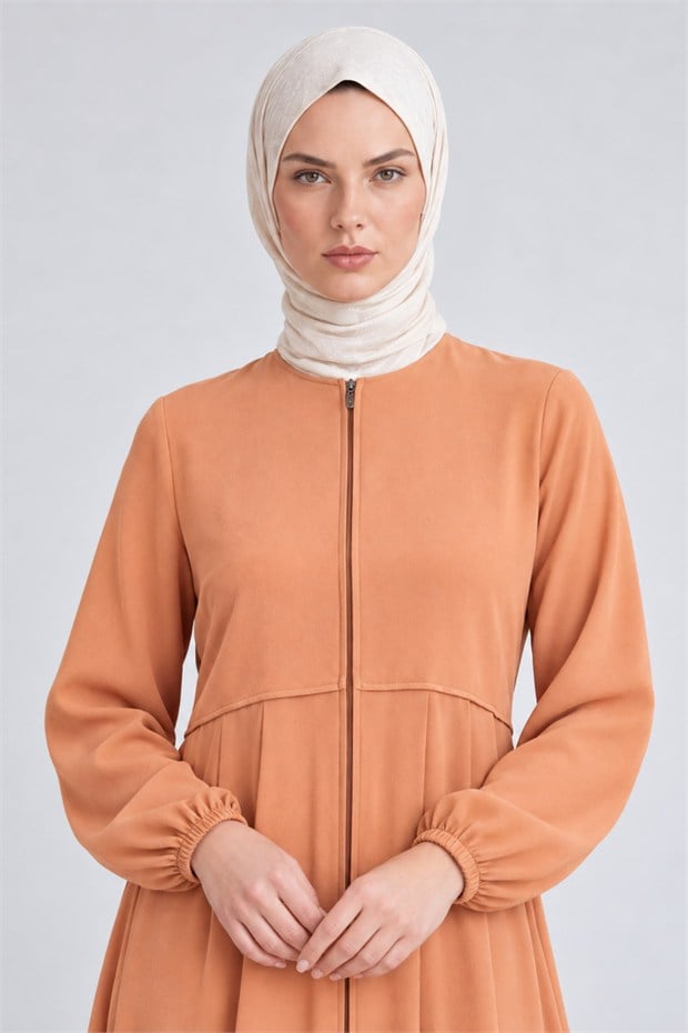 Geniş Etekli Ferace Tarçın
