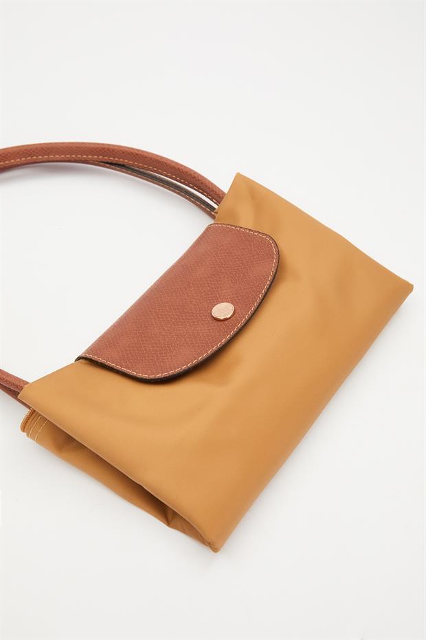 Gold Deri Askılı Tote Omuz Çantası