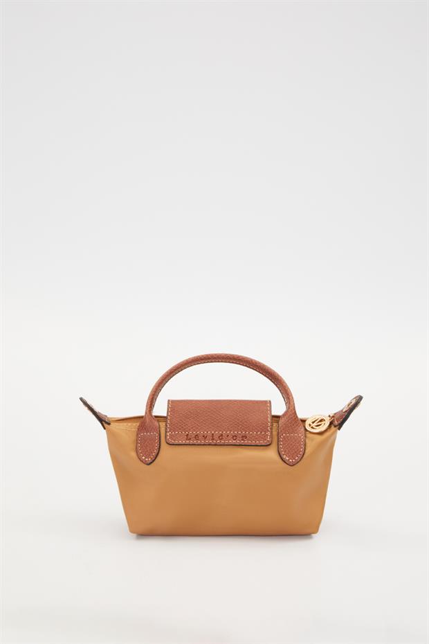 Gold Deri Kapak Detaylı El Çantası