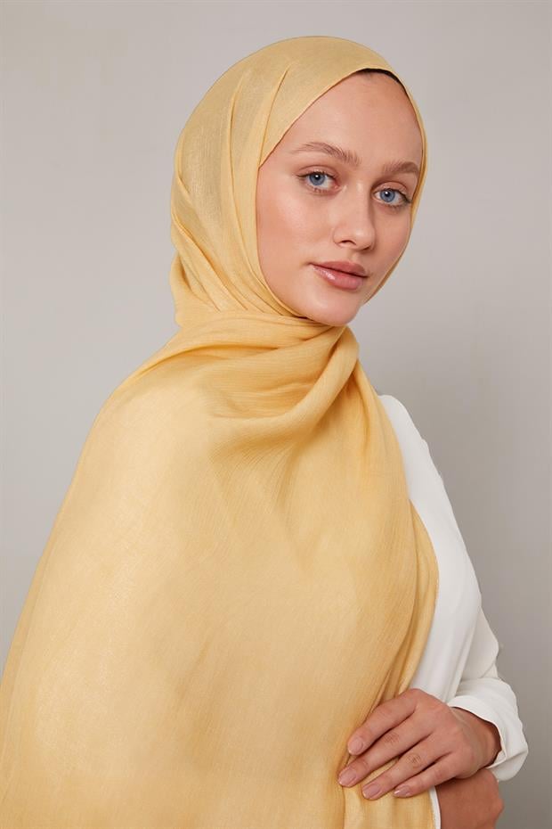 Gold Kristal Abiye Şal