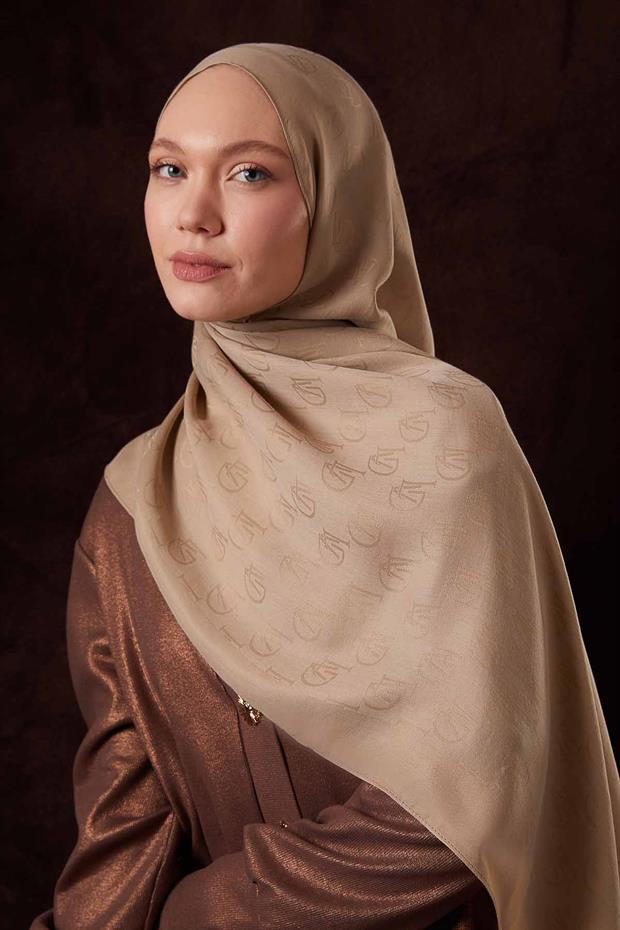 Gold LVD Baskılı Naia Jakar Şal