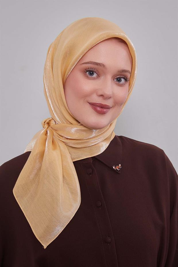 Gold Pırıltı Eşarp