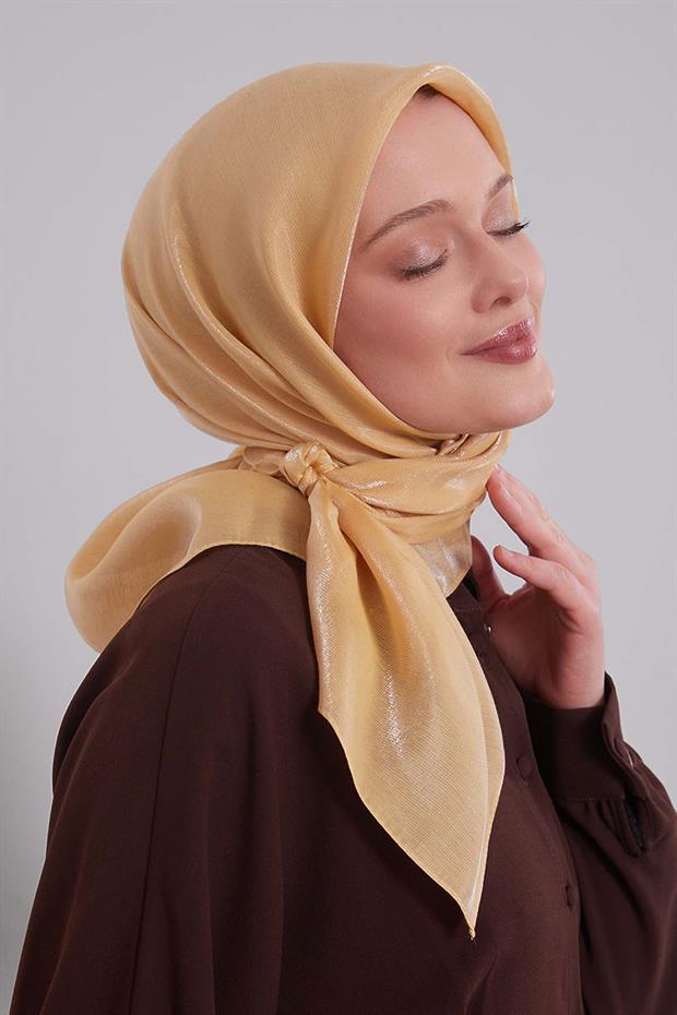 Gold Pırıltı Eşarp