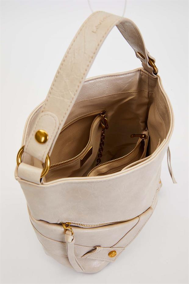 Gri Cep Görünümlü El Çantası