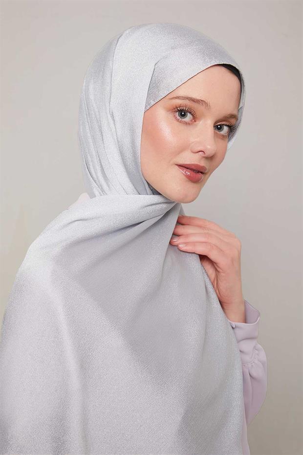 Gri Cristal Yoryo Şal