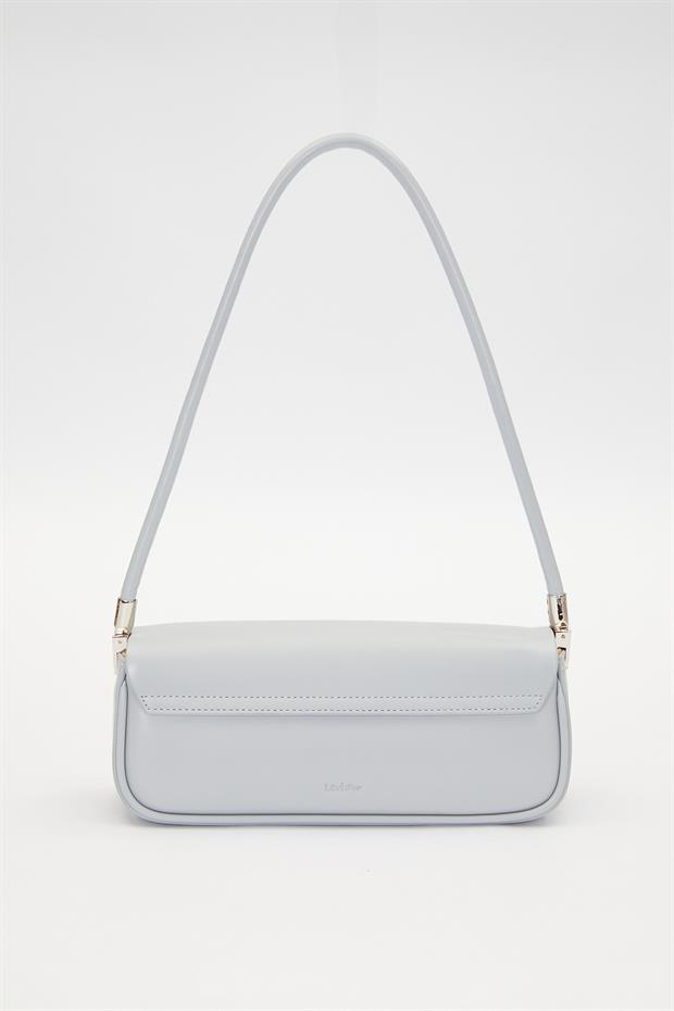 Gri Uzun Askılı Omuz Çantası