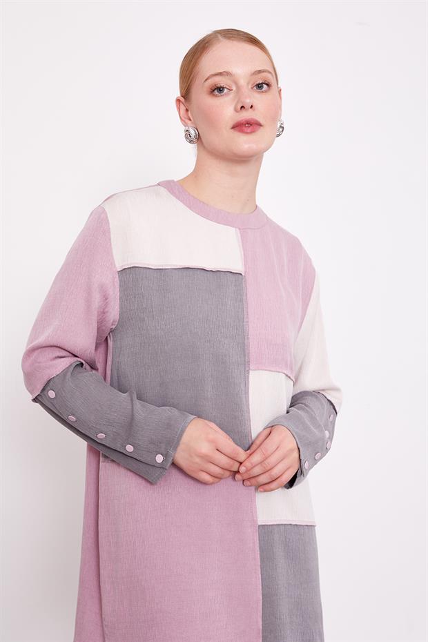 Gül Çift Renkli İkili Takım